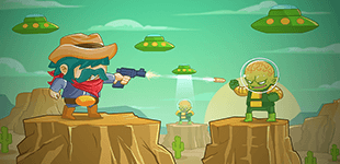 Cowboy vs. Marcianos